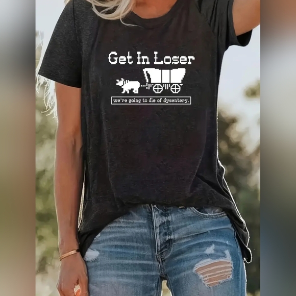 NEW! Oregon Trail Spoof Tee - Picture 2 of 2